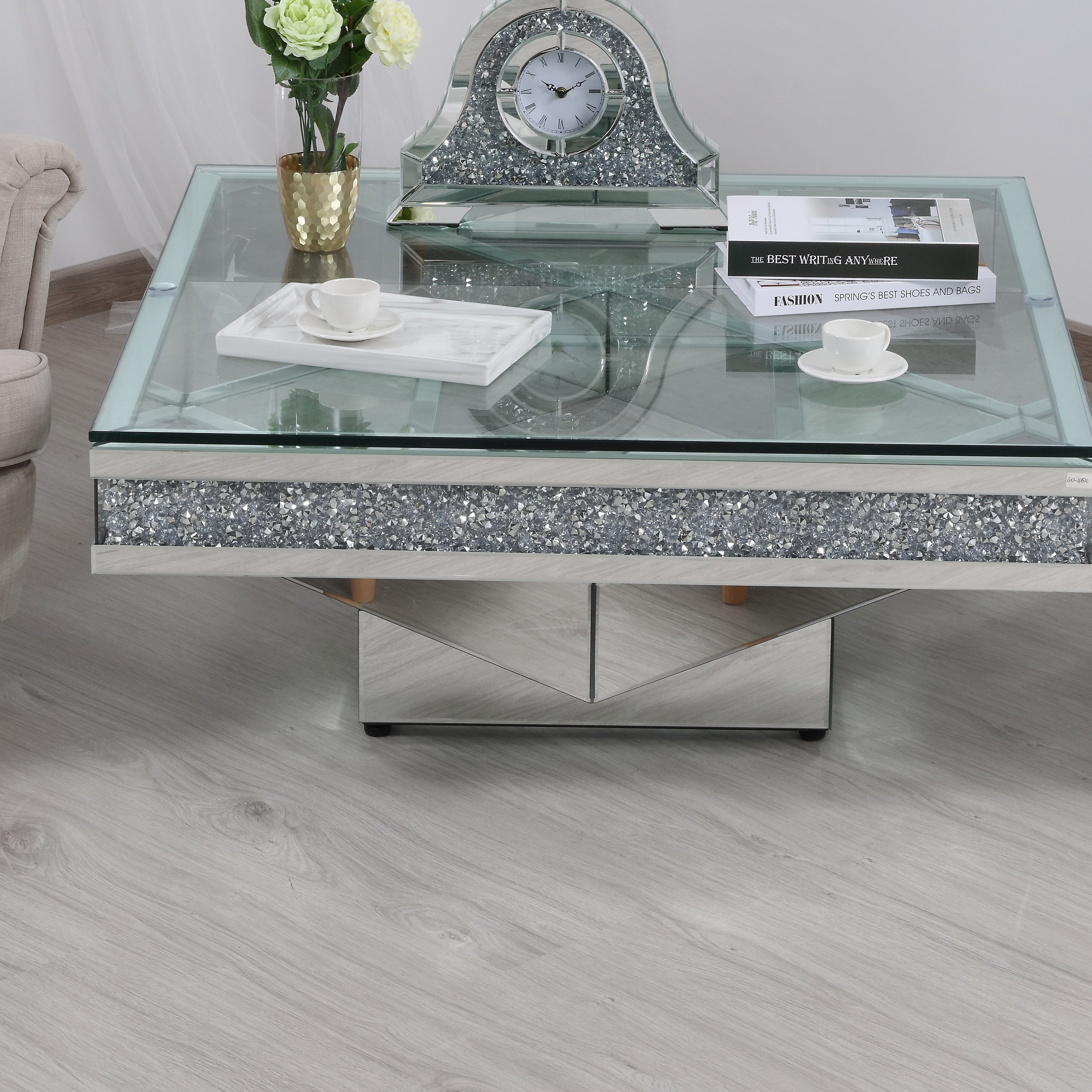 Small Coffee Tables You Ll Love Wayfair Aaryahi Mirrored Coffee Table