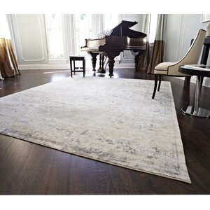 Mirage Hand-Knotted Gray Area Rug