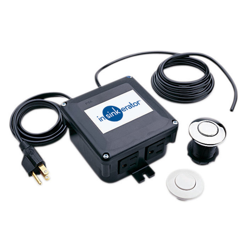 Insinkerator Garbage Disposal Air Switch Reviews Wayfair Garbage Disposal Air Switch