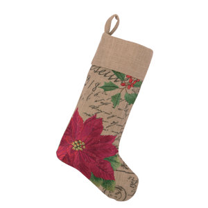 Diane Burlap Stocking