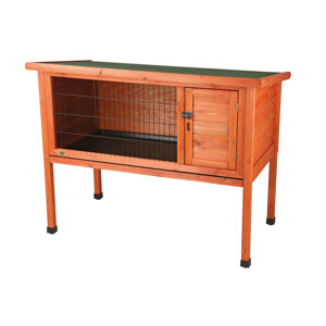 Natural 1 Story Small Animal Hutch