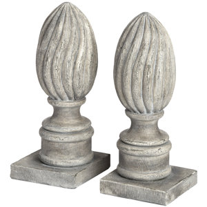 Buchstützen Acorn Finial von Maison Alouette