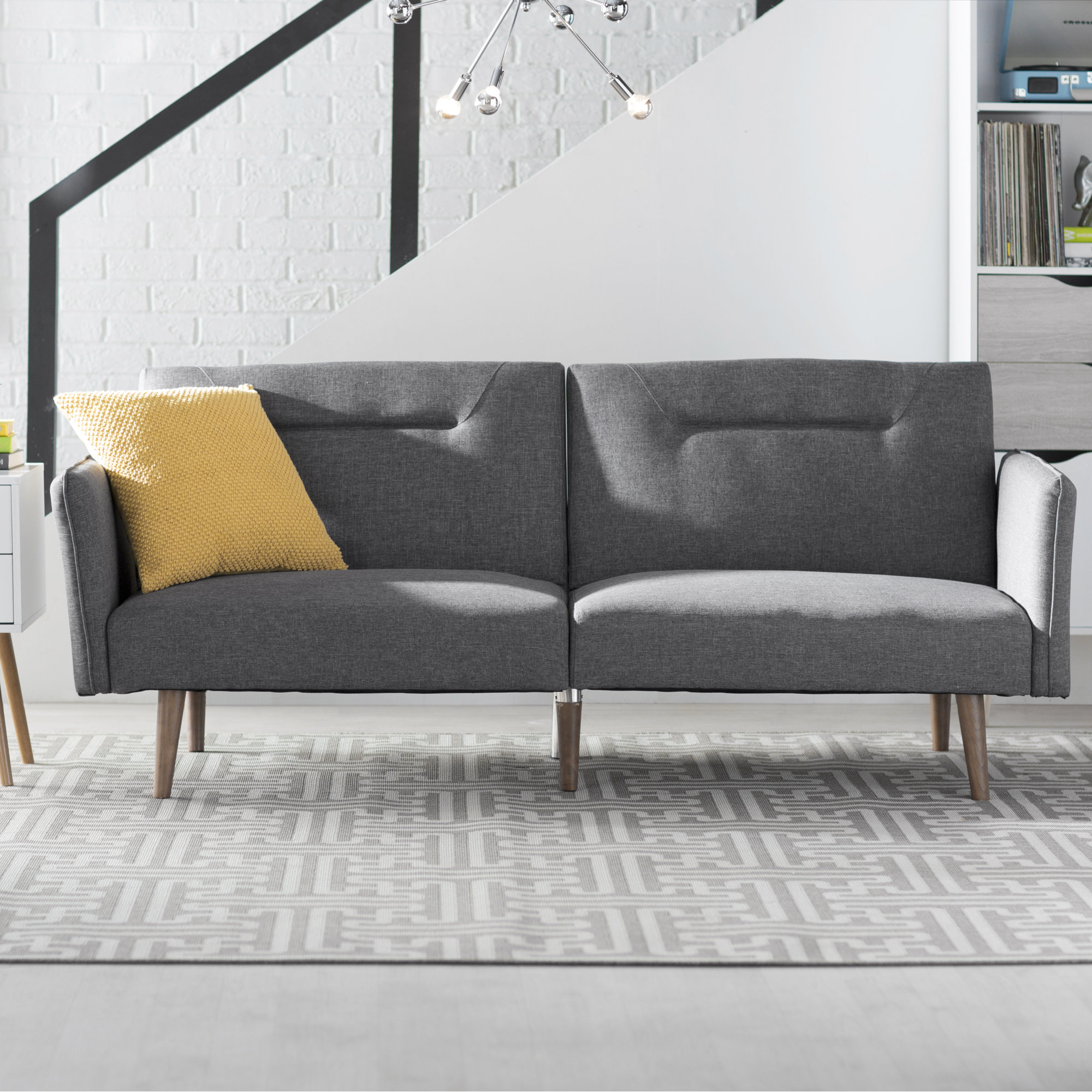 Langley Street Fresno Convertible Sofa & Reviews