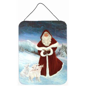 A Spirit of Harmony Santa Claus by Jamie Carter Painting Print Plaque