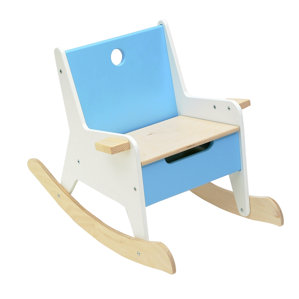 Rockabye Kids Rocking Chair with Storage Compartment by Offi