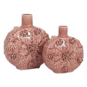 Lonie 2 Piece Blossom Vase Set