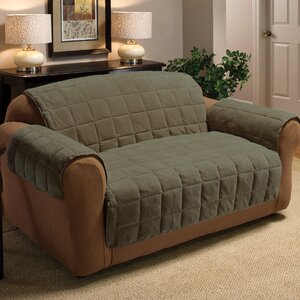 Burnham Box Cushion Loveseat Slipcover