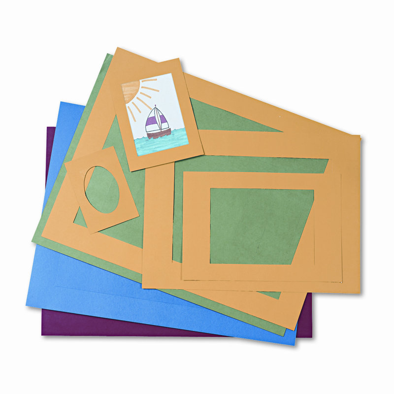 Pacon Creative Products PreCut Mat Frames for Photo/Art & Reviews
