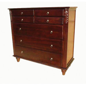British 7 Drawer Dresser British 7 Drawer Dresser