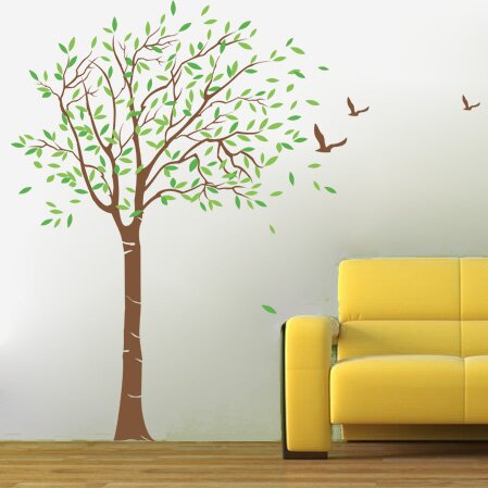 Pop Decors Lovely Tree Wall Decal | Wayfair