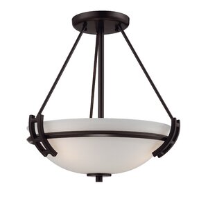 Haverville 2-Light Semi Flush Mount