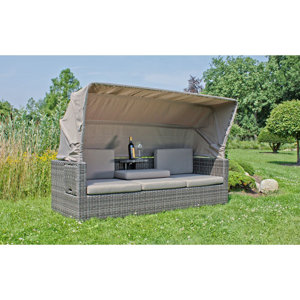 Strandkorb Tom mit Kissen von Kampen Living