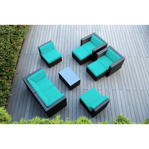 Ohana 9 Piece Deep Seating Group with Cushions