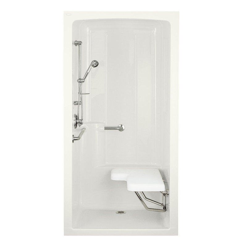 Kohler Freewill 45" x 37-1/4" x 84" One-Piece Barrier-Free ...
