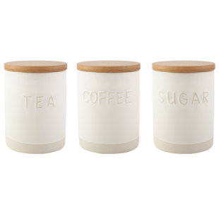 Coffee Tea Sugar Containers Wayfair Co Uk Origins Coffee Tea Sugar Jar Set Of 3