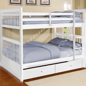 Vicky Full Over Full Bunk Bed with Trundle