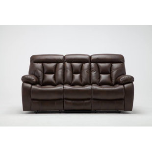 Recliner Sofas Chairs Leather Recliners Wayfair Co Uk Kempston 3 Seater Reclining Sofa