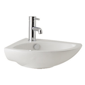 Kartell 41 cm Eckwaschbecken