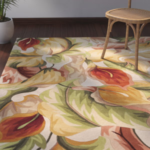 Rowan Ivory Calla Lillies Rug