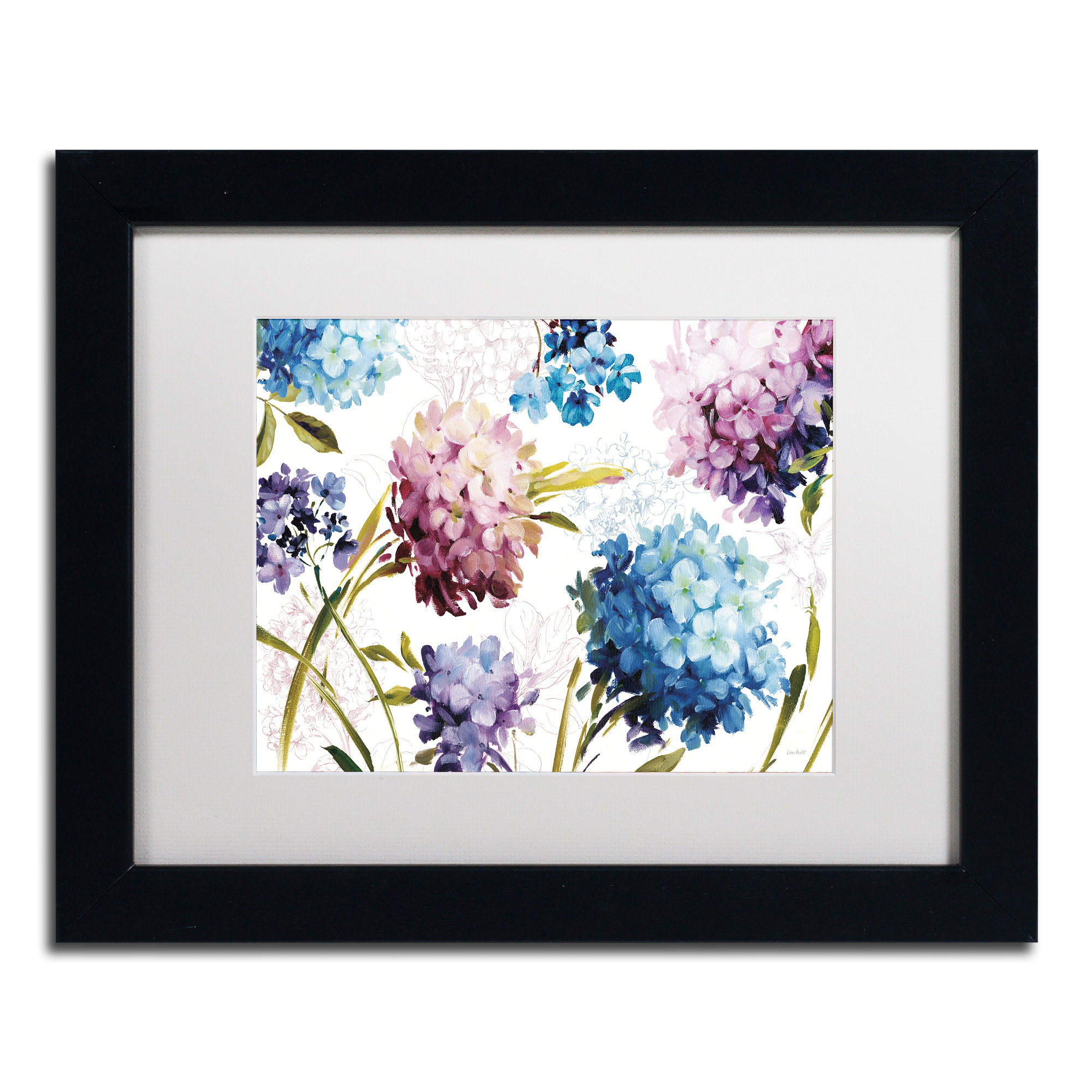 Trademark Art Spring Nectar I Laurie By Lisa Audit Framed Painting Print On Canvas Wayfair