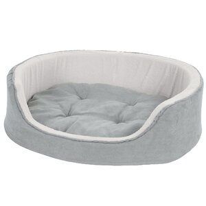Microsuede Pet Bolster with Zippered Closure