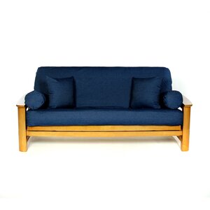 Jean Box Cushion Futon Slipcover