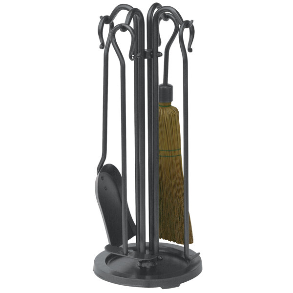 Uniflame 5 Piece Olde World Iron Mini Fireplace Tool Set & Reviews