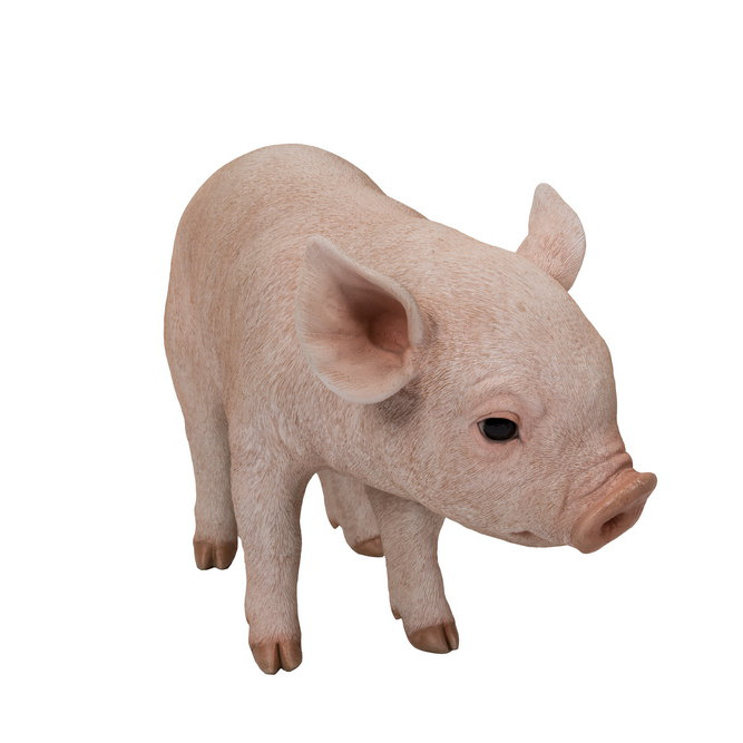 HiLine Gift Ltd. Standing Baby Pig Statue & Reviews Wayfair