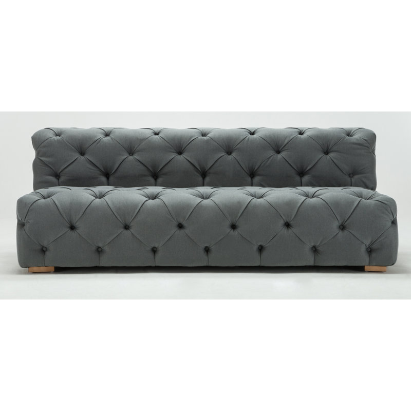 Pratt Tufted Armless Sofa & Reviews AllModern