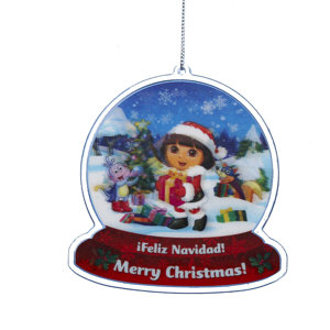 Dora the Explorer 3D Lenicular Ornament