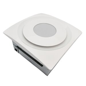 SlimFit 120 CFM Bathroom Fan with Light and Sensor
