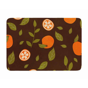 Pattern by Strawberry Memory Foam Bath Mat