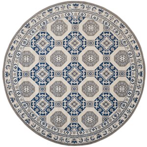 Nielsen Gray/Blue Area Rug