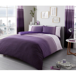Purple Duvet Covers Sets Wayfair Co Uk Urban Ombre 56 Tc Percale Duvet Cover Set