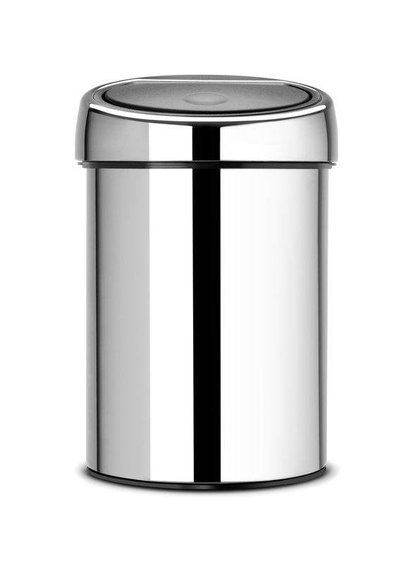 Brabantia 3L Touch Top Metal Bin & Reviews Wayfair.co.uk