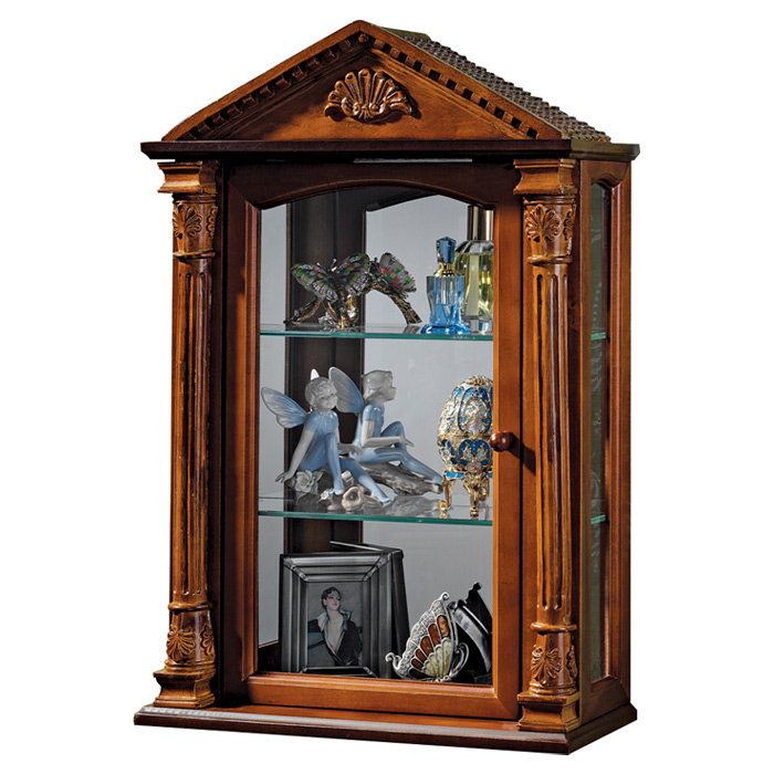 Design Toscano Es Hall Wall Mounted Curio Cabinet Reviews Es Hall Wall Mounted Curio Cabinet