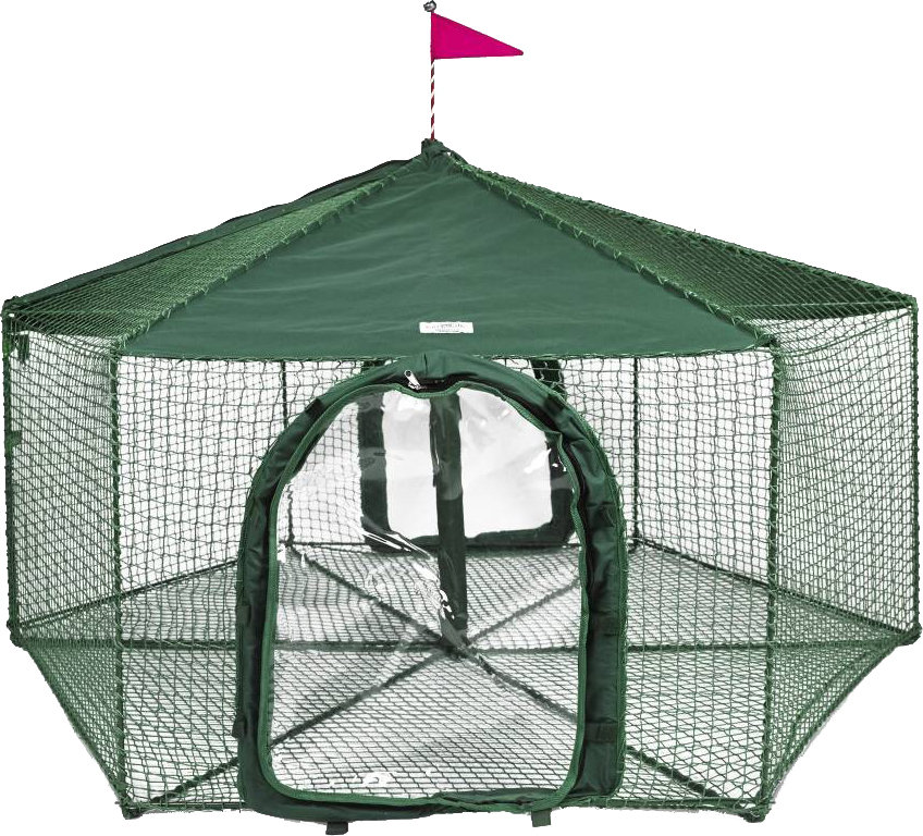 Kittywalk Systems Gazebo Outdoor Pet Playpen Reviews Wayfair