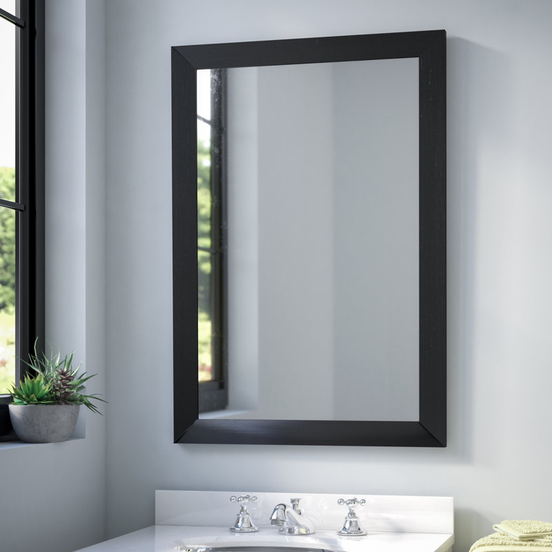 Brayden Studio Contemporary Rectangle Vanity Wall Mirror & Reviews