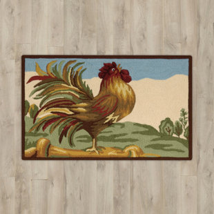 Rooster Area Rug Wayfair