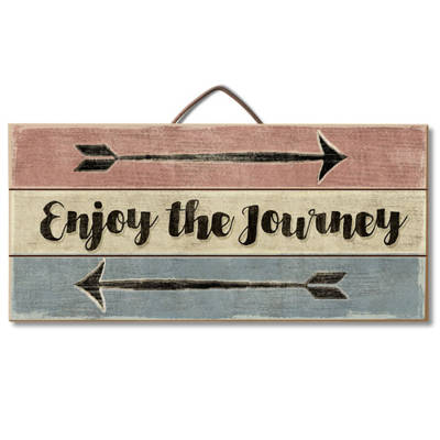 Enjoy The Journey Pallet Wood Sign Wall Décor Joss Main Enjoy The Journey Pallet Wood Sign Wall Décor