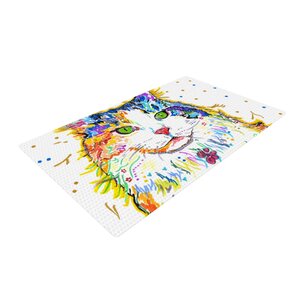 Rebecca Fischer Royal Cat Rainbow Area Rug