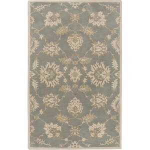 Kempinski Hand-Tufted Blue/Beige Area Rug