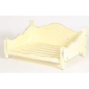 Shabby Elegance Solid Wood Dog Bed