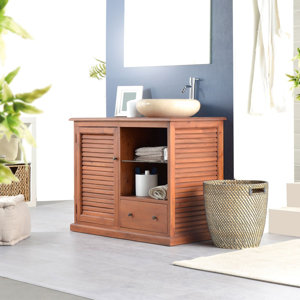 95 cm Waschbeckenunterschrank Loggia von Tikamoon