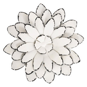 Metal Wall Flower metal wall art - wall décor | wayfair Metal Wall Flower metal wall art - wall décor | wayfair
