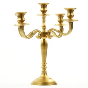 5 Arm Metal Centerpiece Candelabra