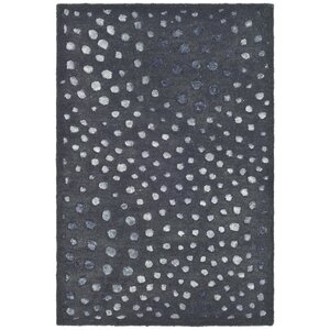 Freda Dark Gray Area Rug