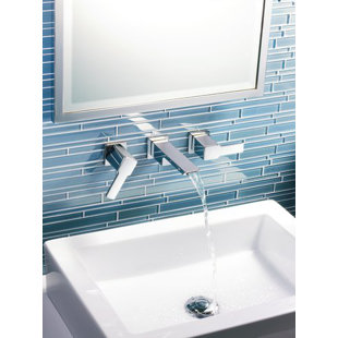 Wall Mounted Bathroom Sink Faucets You Ll Love Save Moen 90 Degree Wall Mounted Bathroom Faucet
