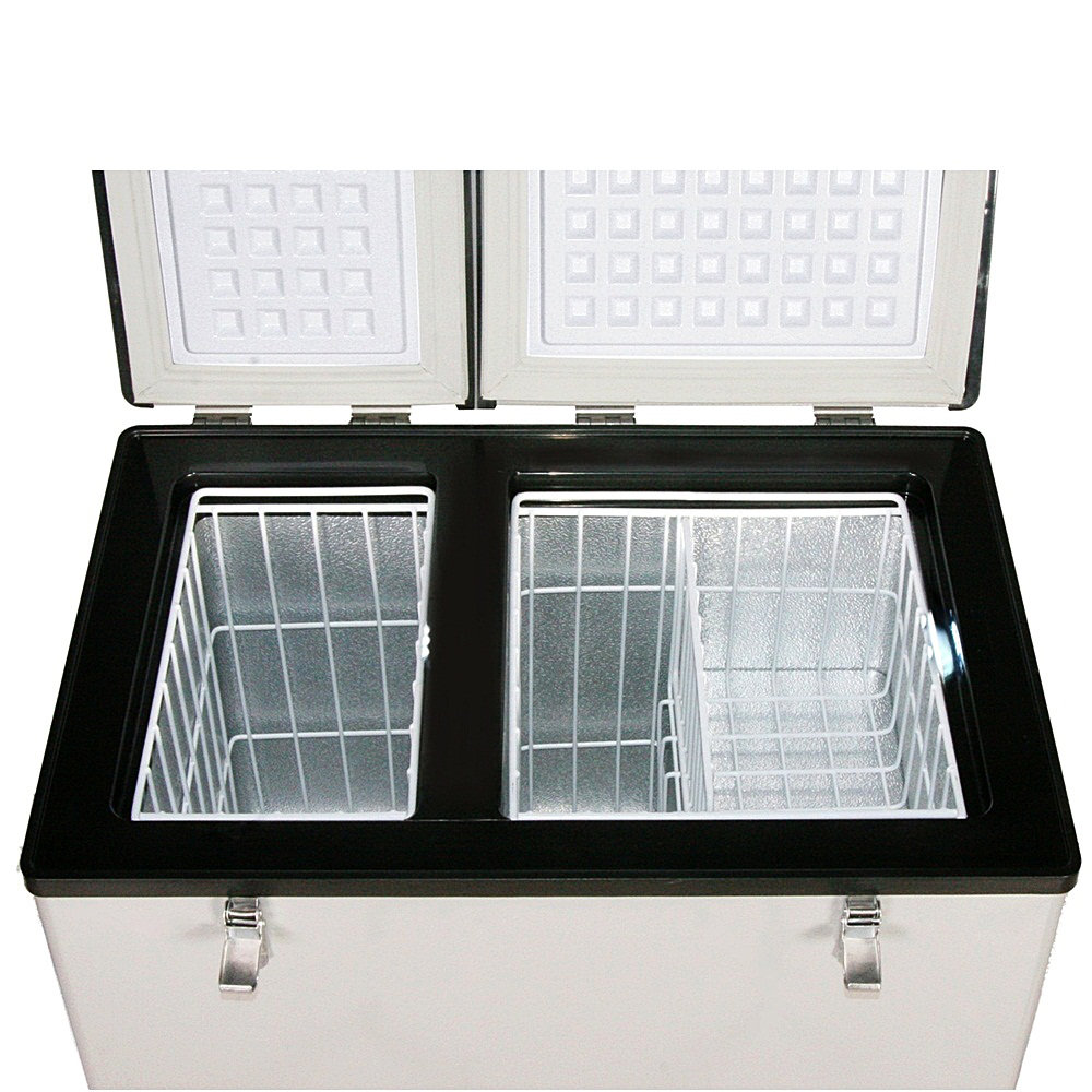 Whynter Dual Zone Portable 2 07 Cu Ft Chest Freezer Wayfair Dual Zone Portable 2 07 Cu Ft Chest Freezer