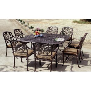 Lebanon 9 Piece Dining Set with Cushions